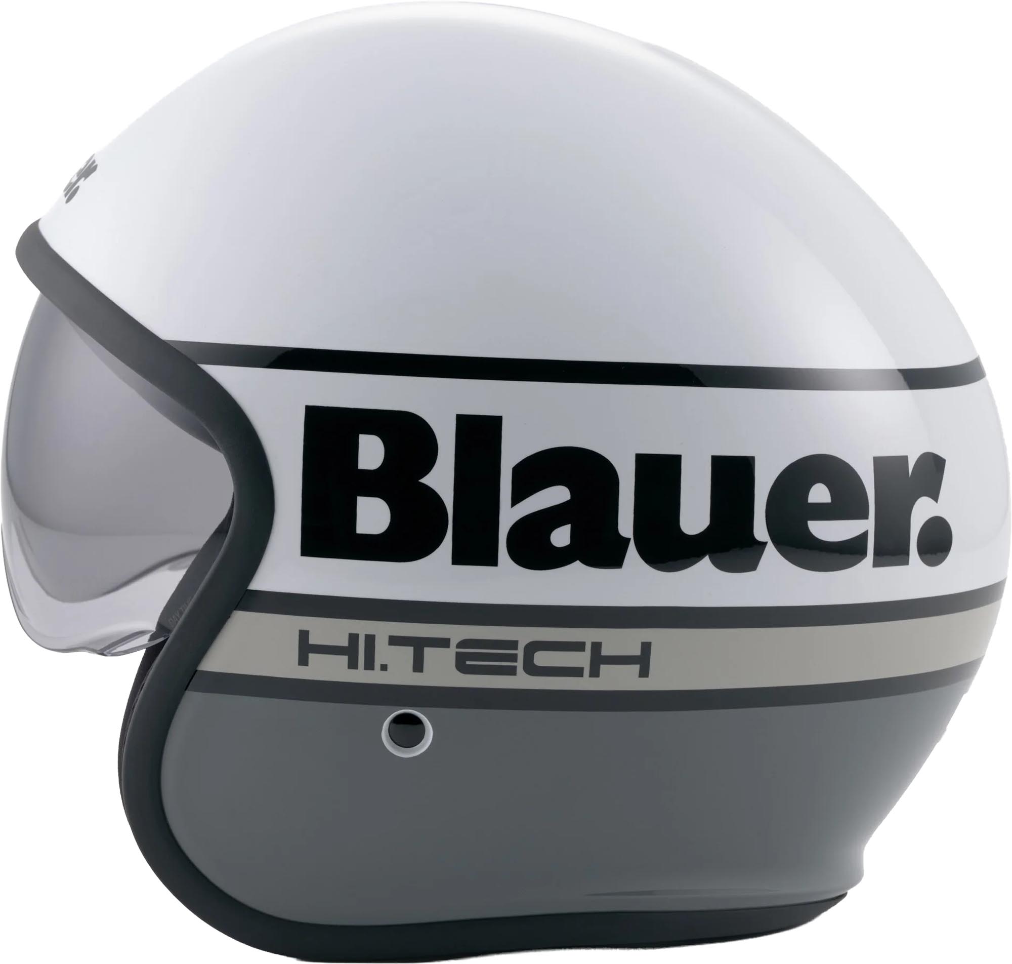 Blauer Pilot 4.0 Jethjelm hvit/grå M Figur 1