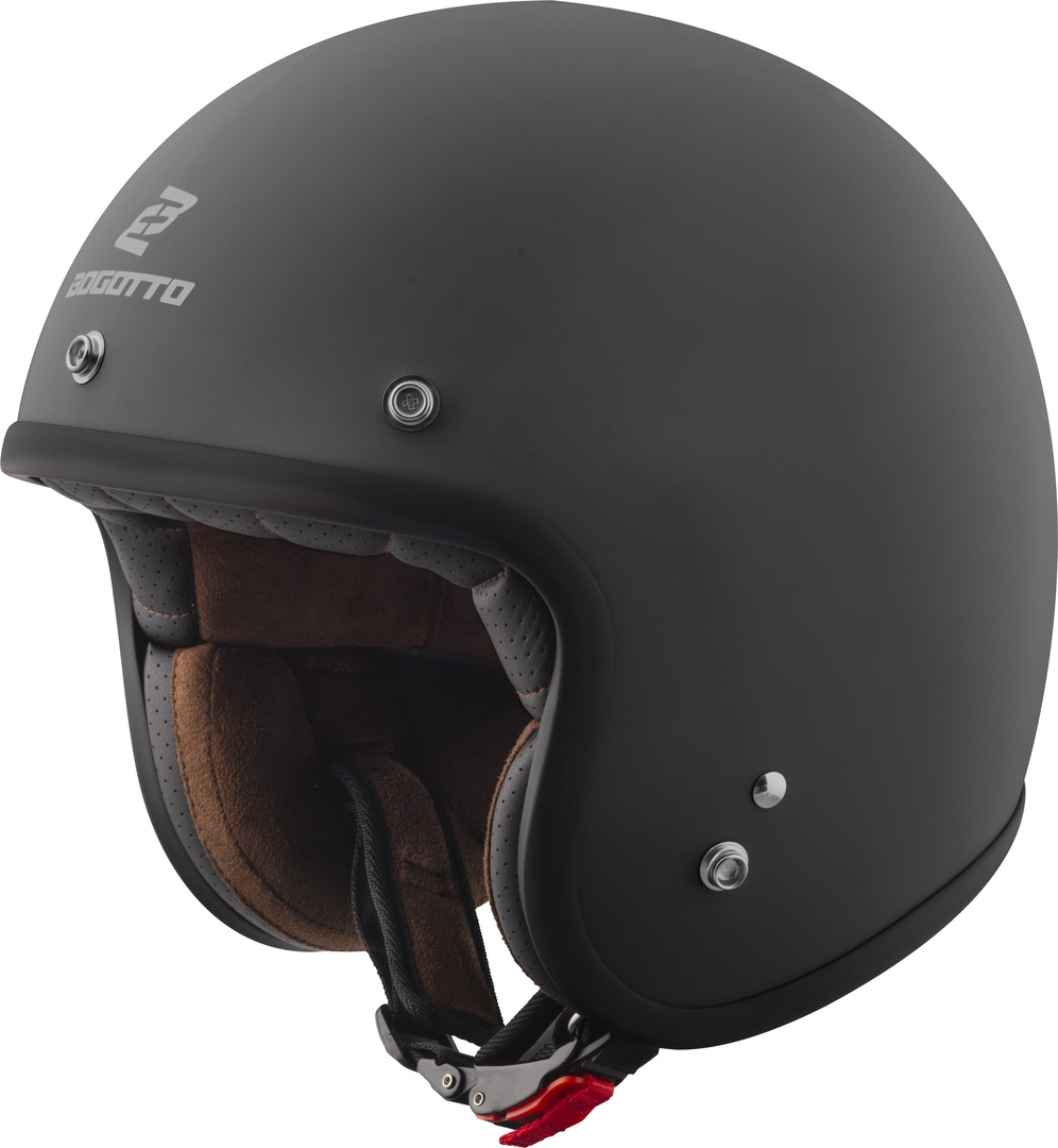 Bogotto H541 Solid Casque jet Noir mat S Figure 1