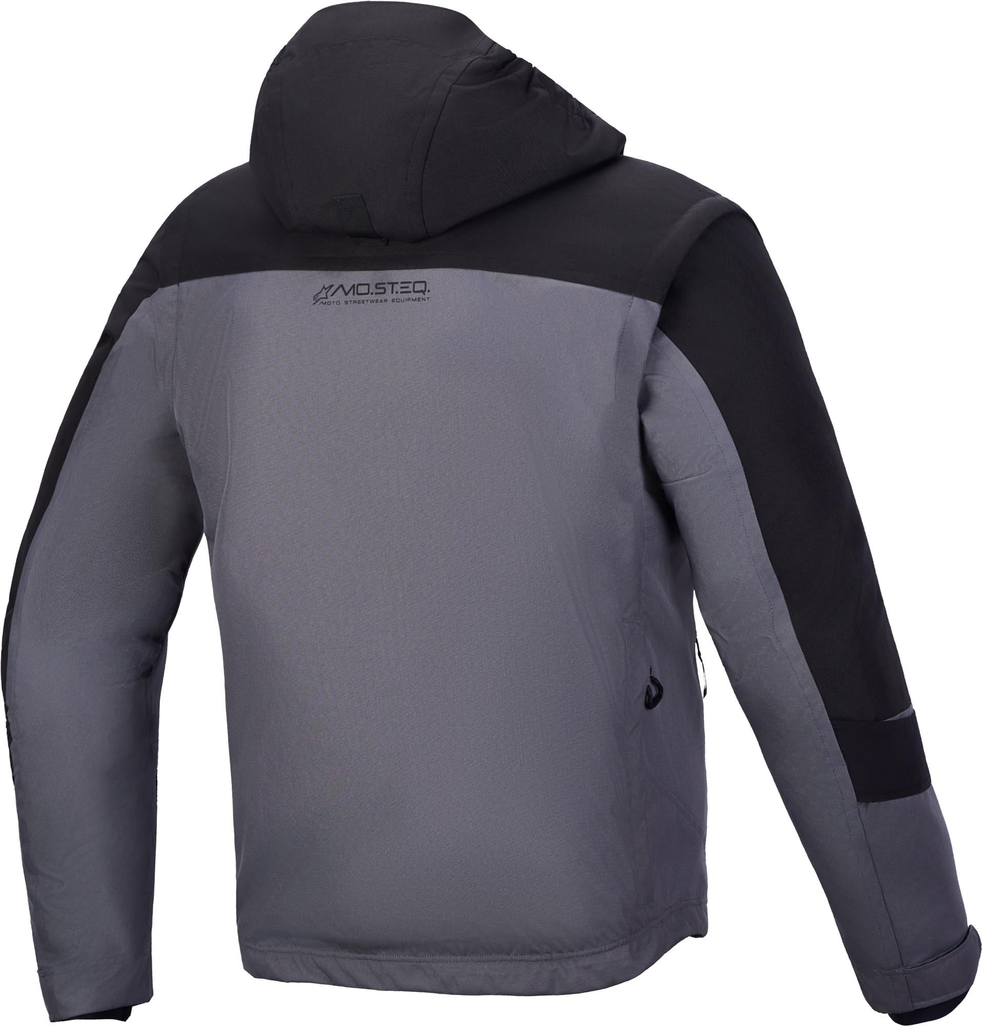 Alpinestars Morfex Parka Veste textile moto imperméable noir/gris S Figure 2