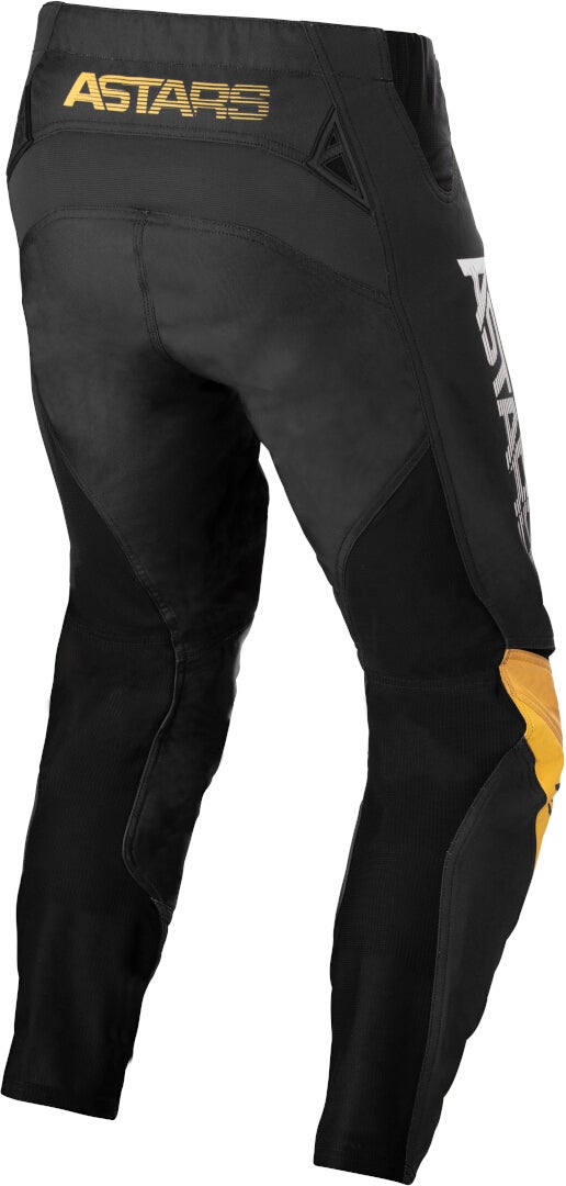 Alpinestars Techstar Quadro Motocross bukser sort/gul 38 Figur 2
