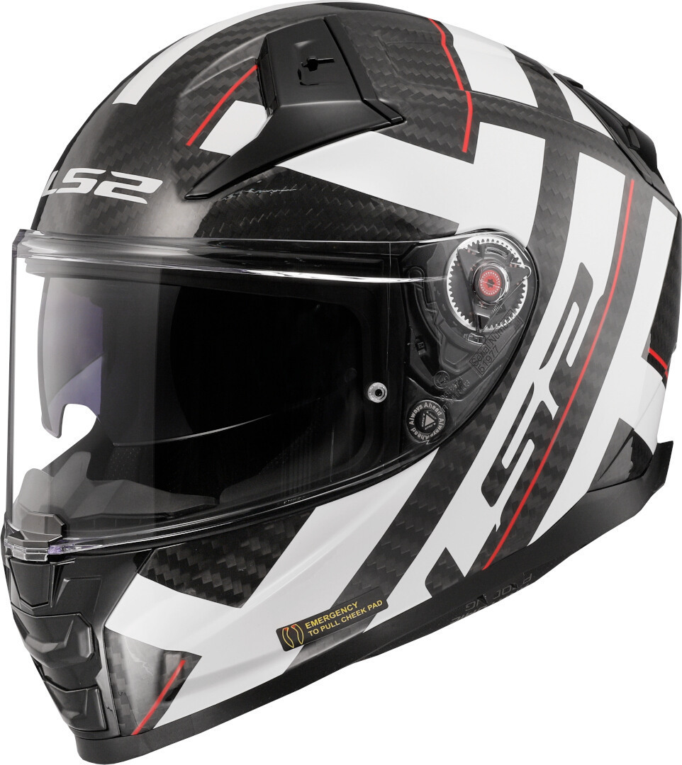 LS2 FF811 Vector II Carbon Strong Casco M (57/58) Figura 1