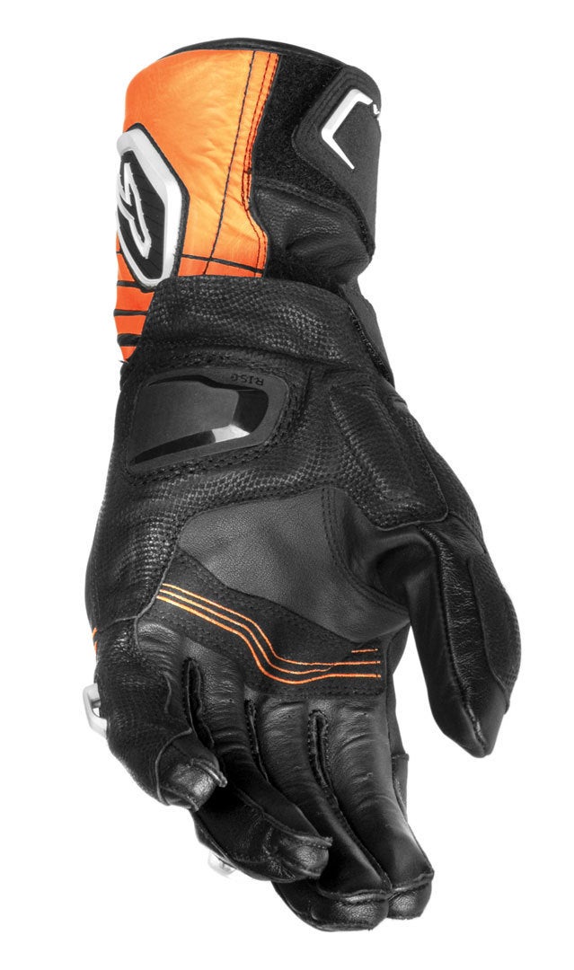 Macna Street R Motorcykel handsker sort/orange M Figur 2