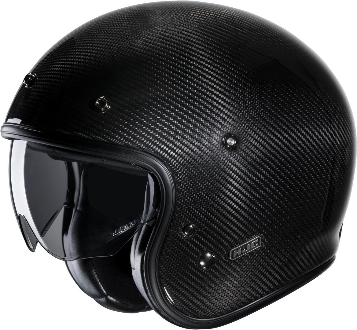 HJC V31 Retro Casco Jet de carbono