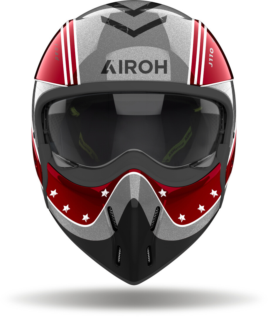 Airoh J110 Command Cască cu reacție Gri/Roșu M (57/58) Figura 5