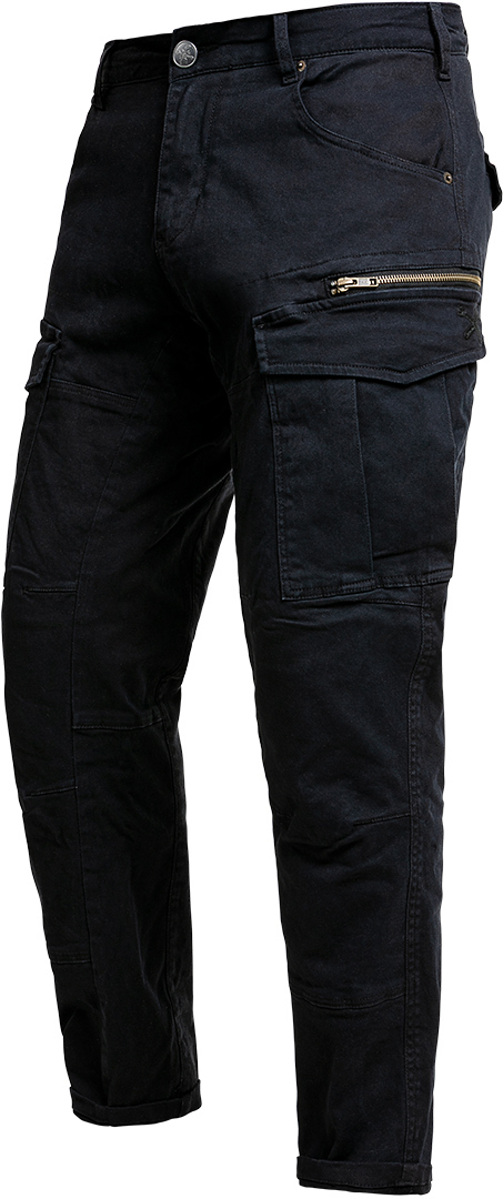 John Doe Stroker Cargo XTM Motorcycle Textile Pants black 38 L34 Figure 1