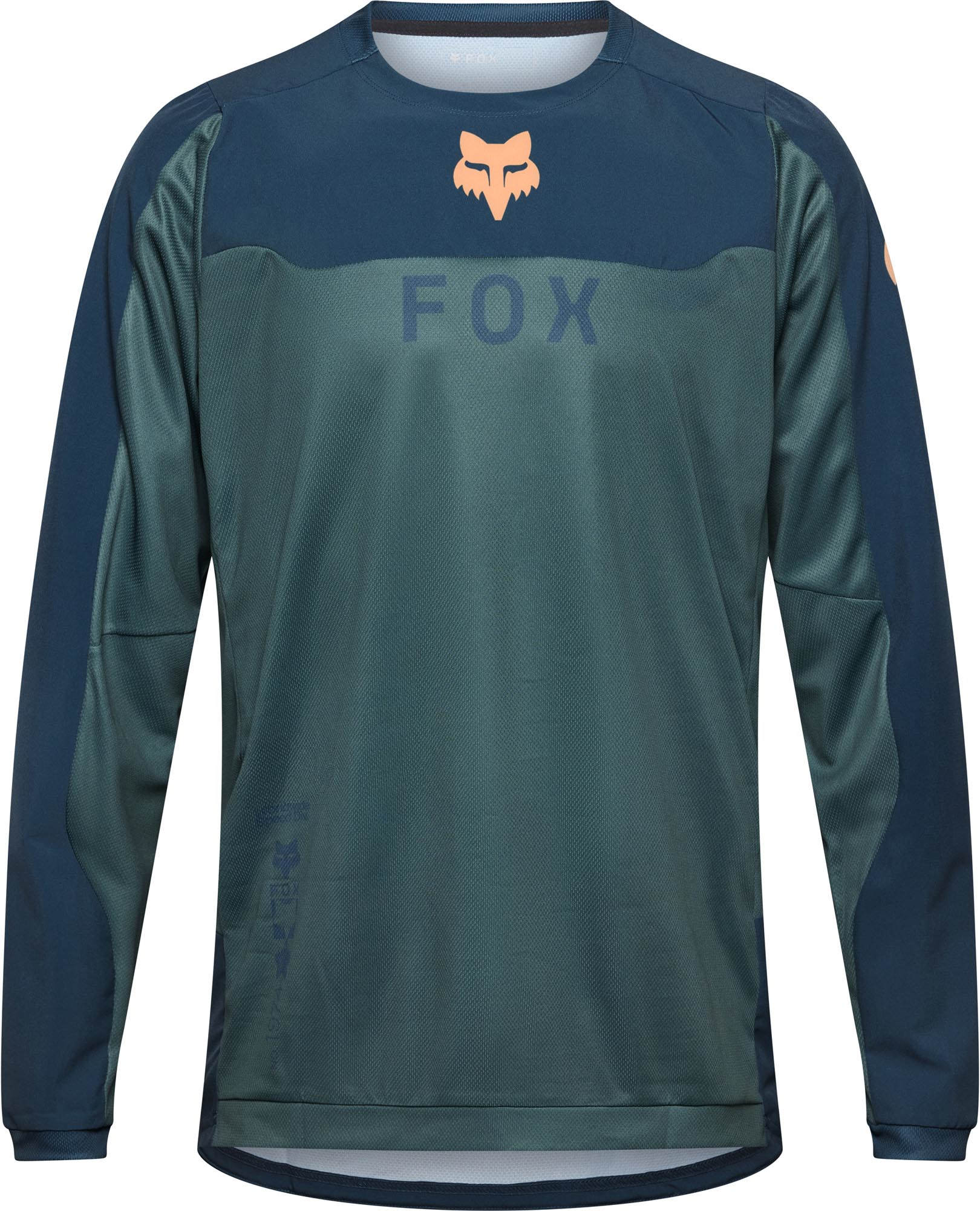 FOX Ranger Off-Road Motocross Jersey green/blue M Figure 1
