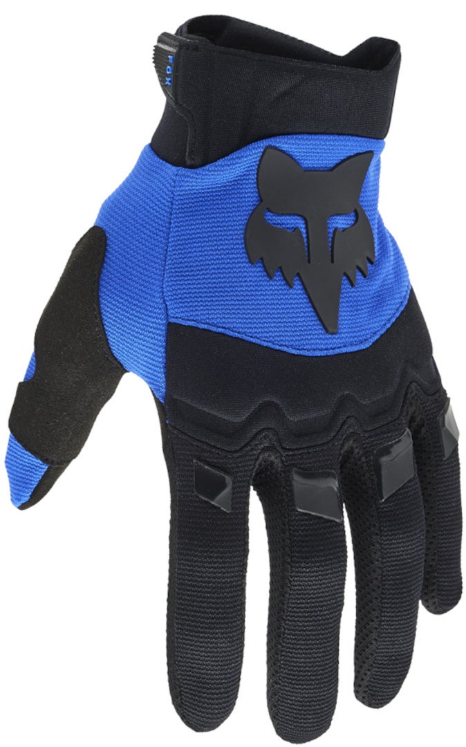 Fox Men's Black/Blue Dirtpaw 2023 Motocross Gloves