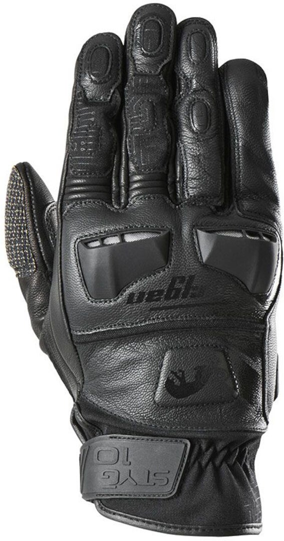 Furygan Styg 10 Motorrad Handschuhe schwarz M Abbildung 1