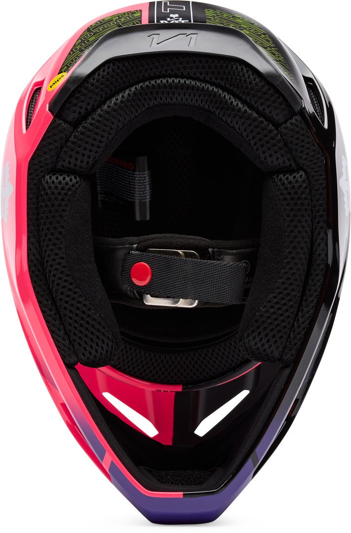 FOX V1 Elevated Casco da motocross giovanile rosa Y/L (52/53) Figura 2