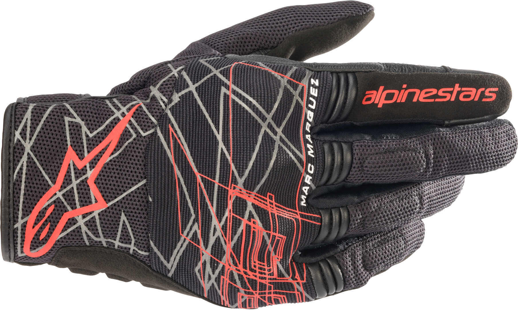 Alpinestars MM93 Losail V2 Motorcykelhandsker sort/rød M Figur 1