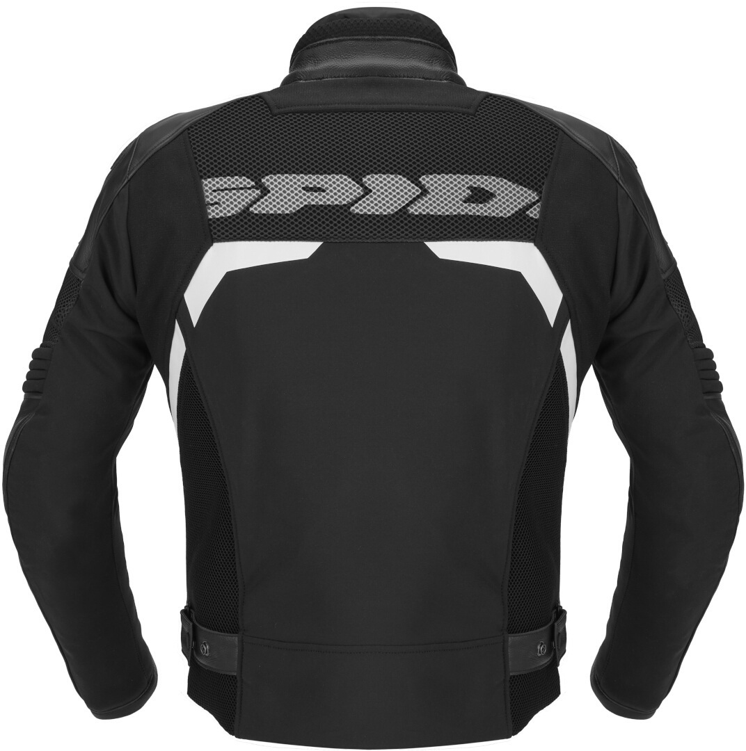 Spidi Rapid H2Out waterproof Motorcycle Leather Jacket black M Figure 2