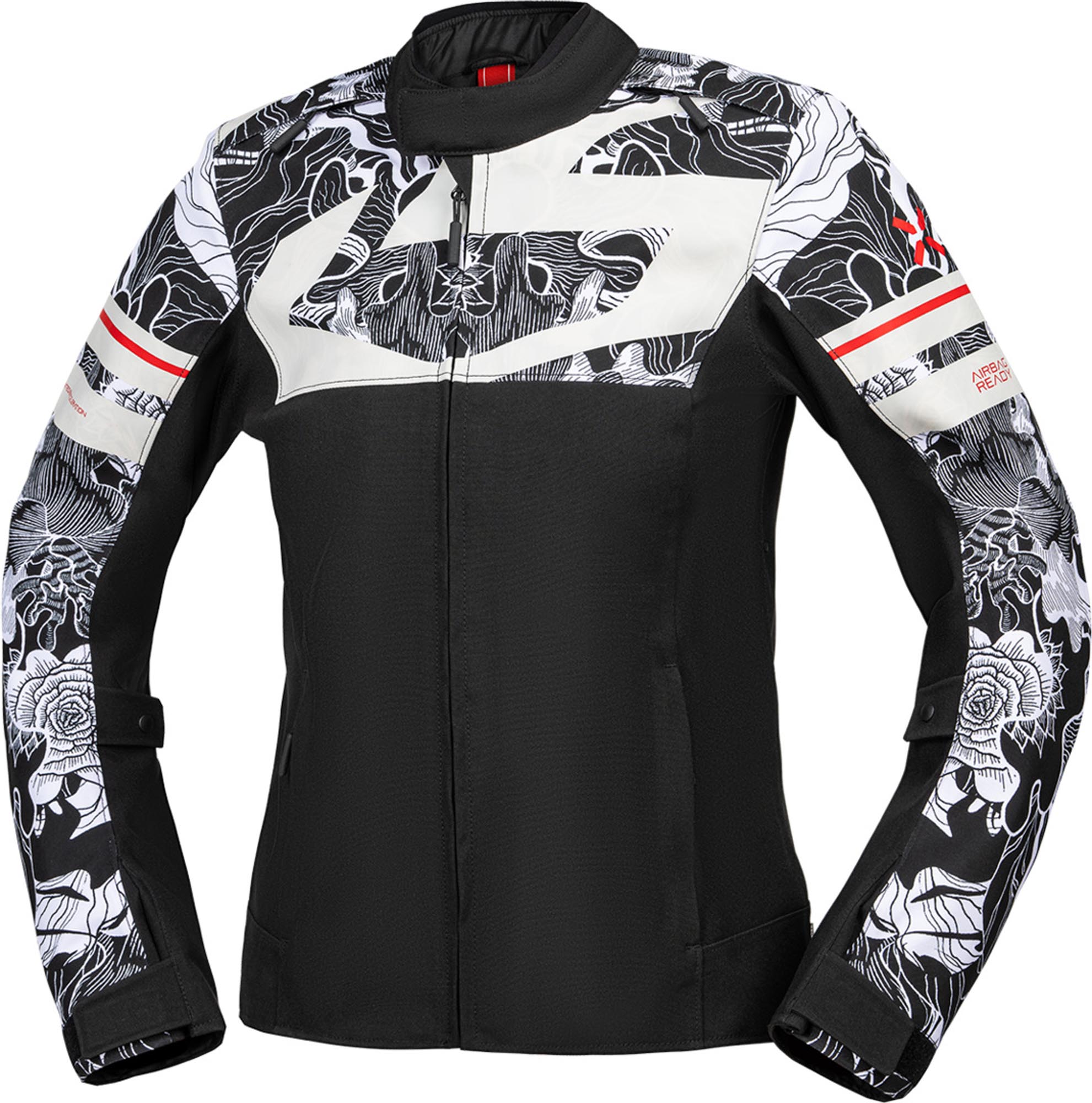 IXS Rapid-STX 2.1 vattentät dam-motorcykeltextiljacka 3XL Figur 1