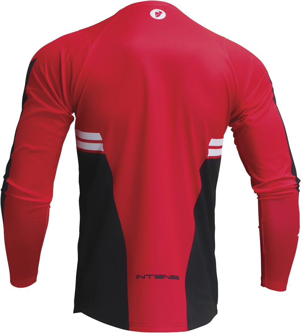 Thor Intense Assist 2023 Longsleeve Bicycle Jersey red/black/white XL Figure 2