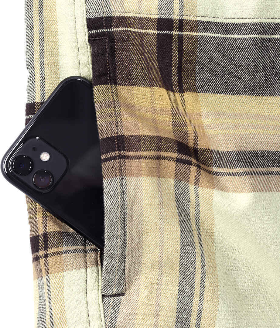 Carhartt Rugged Flex Flannel Hooded Shirt dark brown L Figure 5