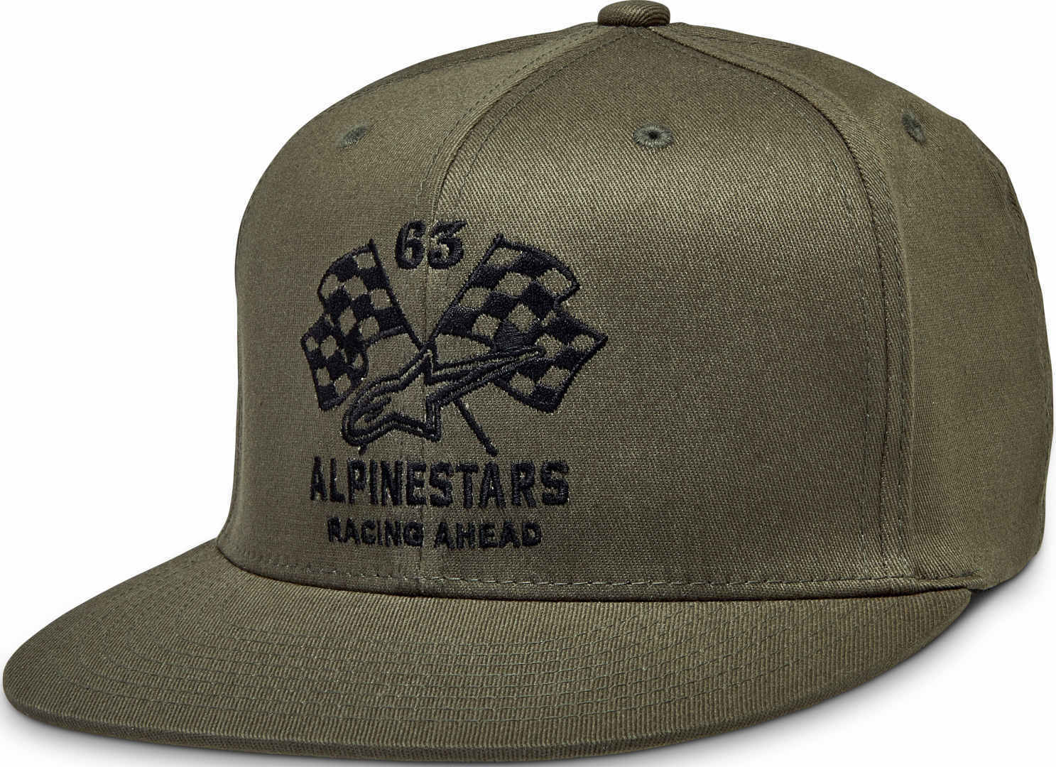 Alpinestars Double Check Flatbill Gorro oliva L/XL Figura 1