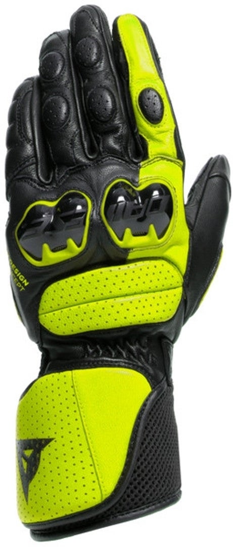 Dainese Impeto Motorcykel handsker sort/gul M Figur 1