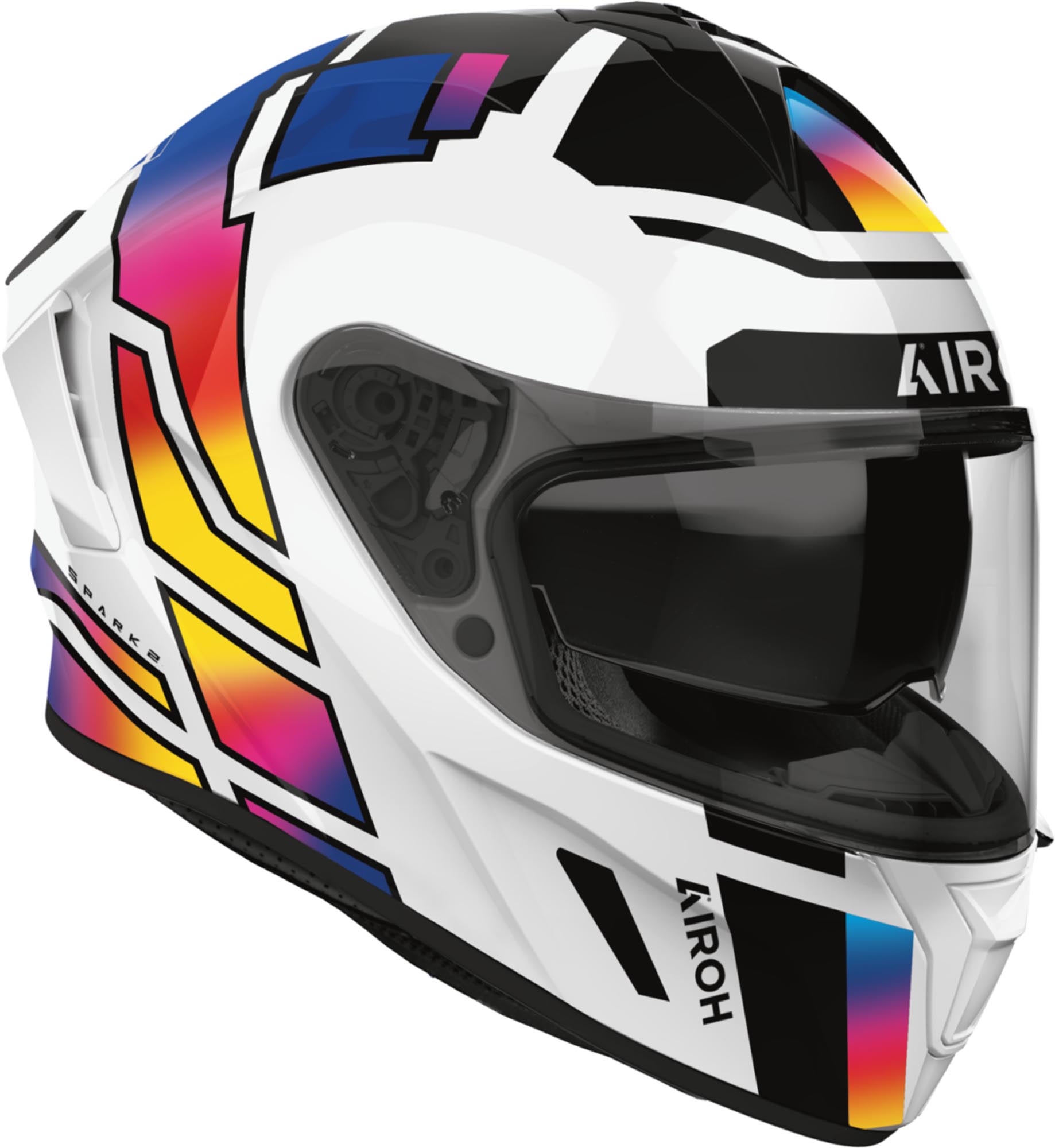 Airoh Spark 2 Lively Helmet white/multicolored M (57/58) Figure 2