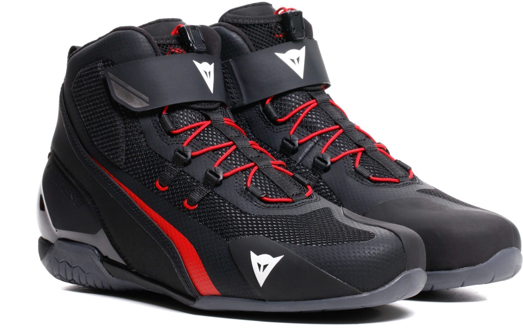 Dainese Herian Air Zapatos de moto negro/rojo 40 Figura 1