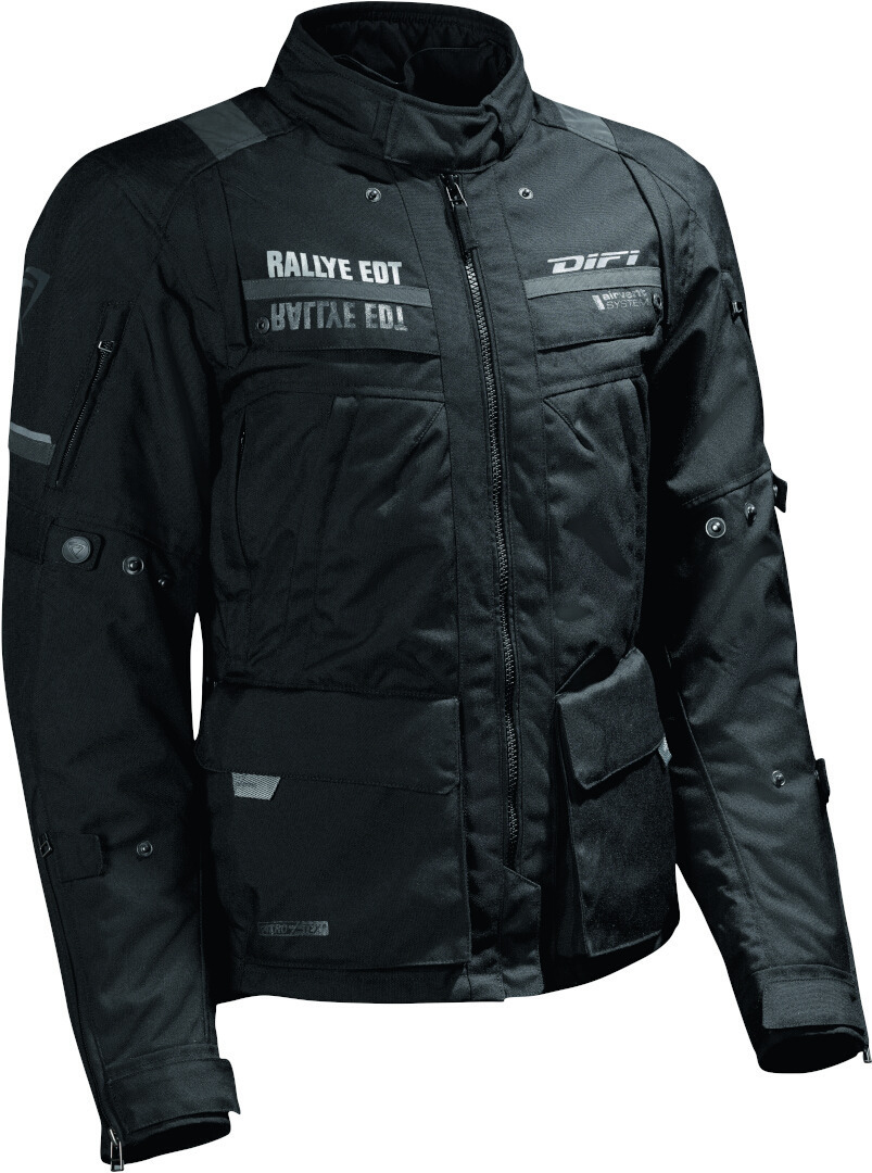 DIFI Sierra Nevada 3 Aerotex imperméable dames moto textile veste noir 38 Figure 1