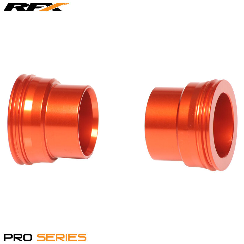 Rfx Orange Pro Wheel Spacers Front (Orange) - Ktm 125-525