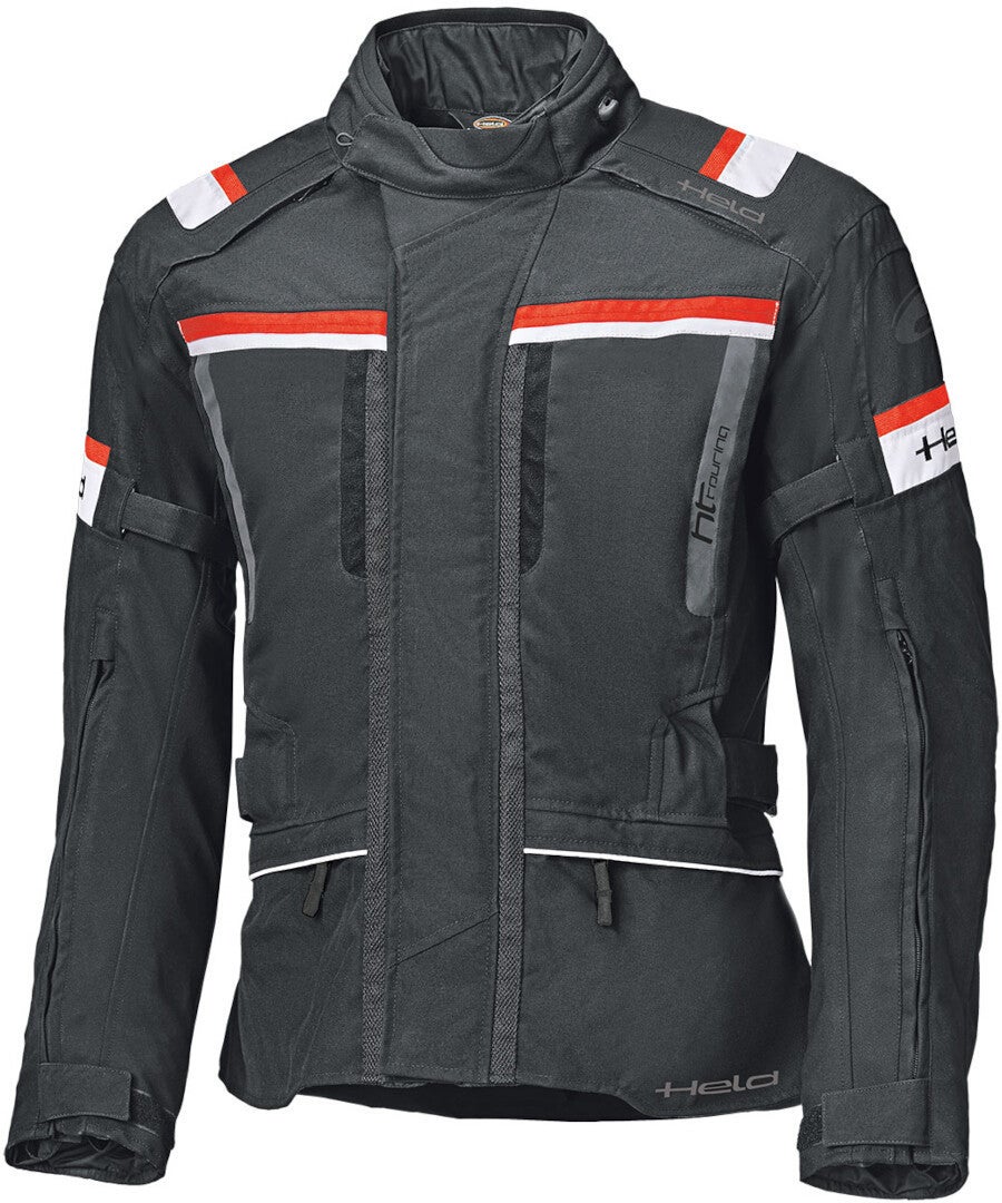 Held Tourino Top Veste textile de moto imperméable noir/rouge XL Figure 1