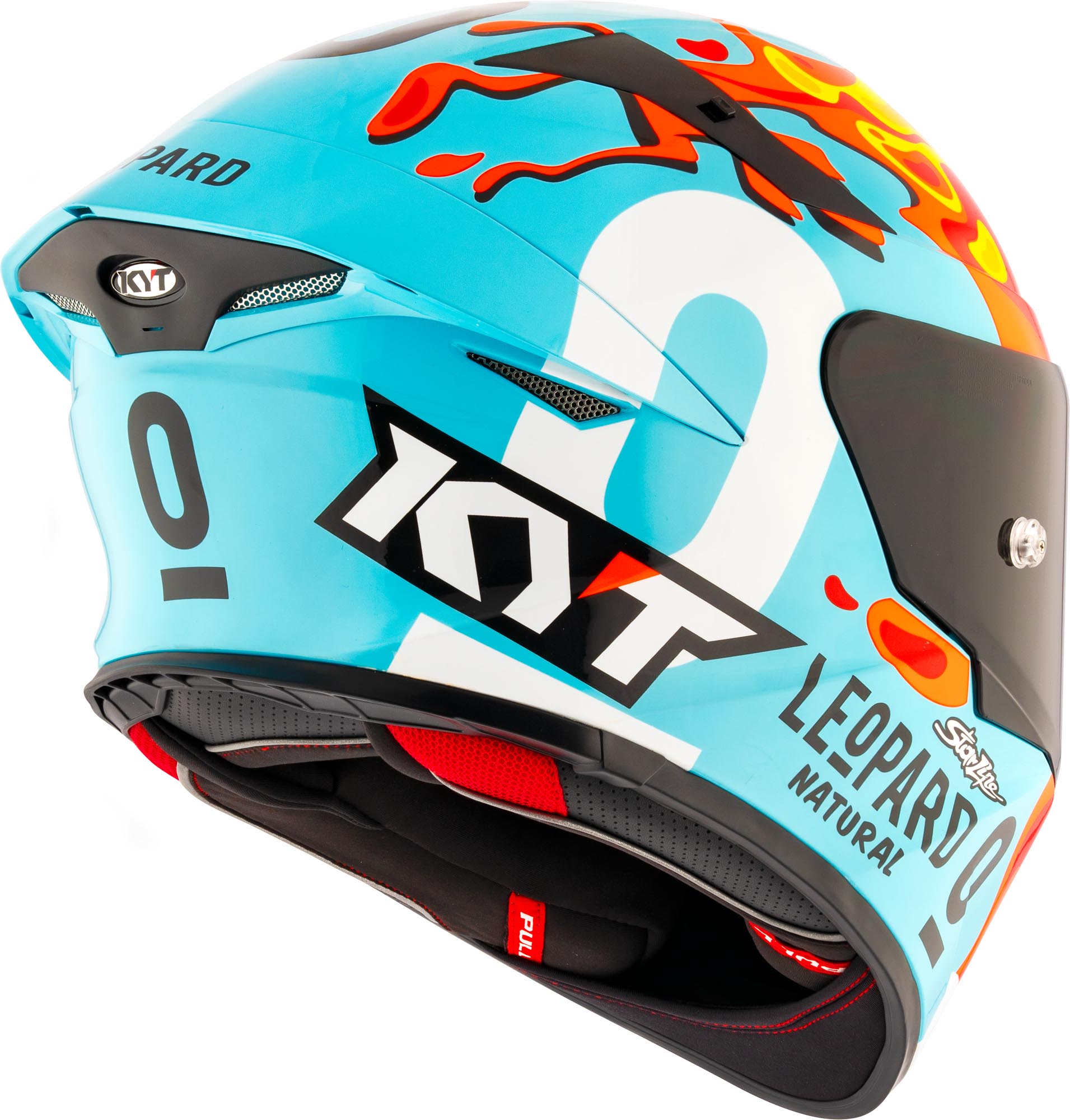 KYT TT-Revo Leopard Replica Aragon Casque M (57/58) Figure 5