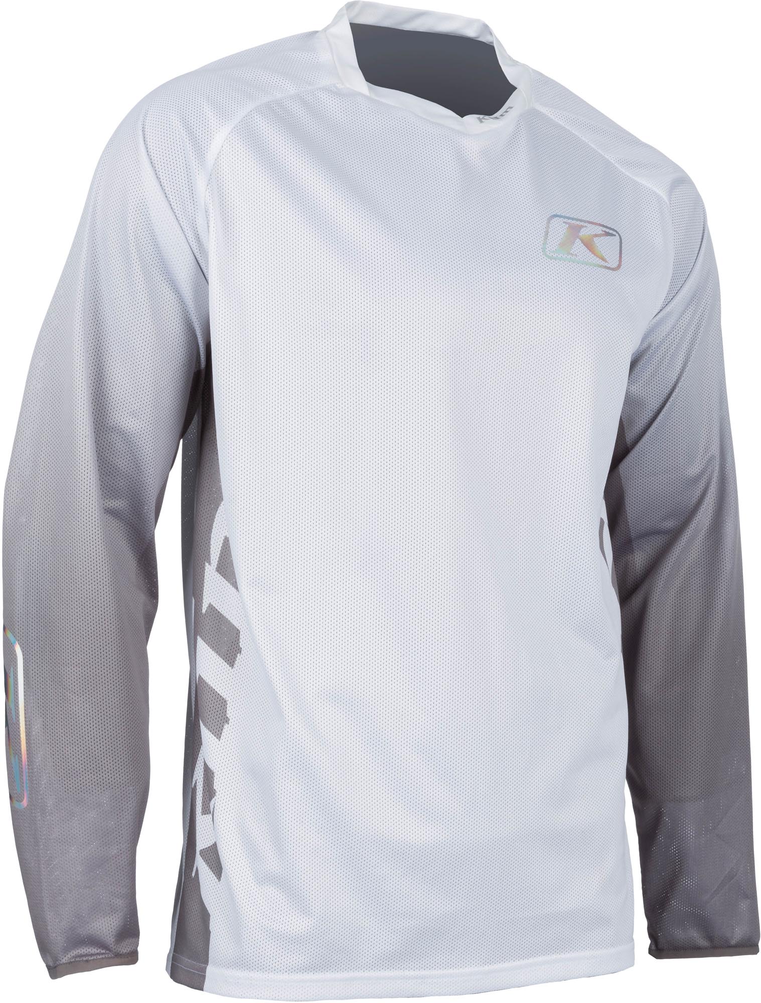 Klim XC Lite Purist Motocrosstrøje hvid/grå XXXL Figur 5