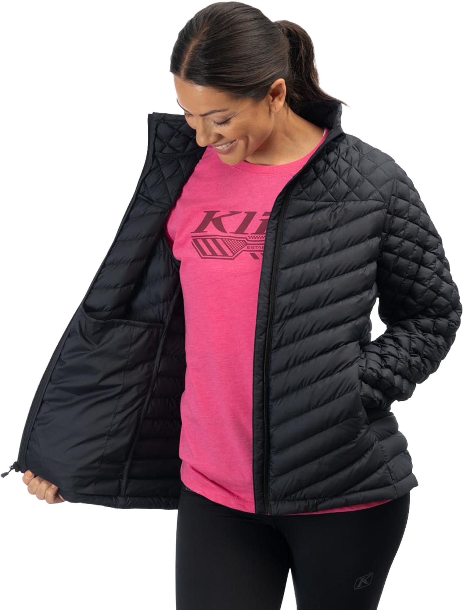 Klim Antora Featherless Damejakke Sort M Figur 2