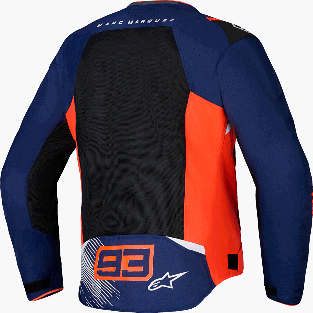 Alpinestars MM93 T-SPS Air V2 Motorcykel Textil Jacka svart/blå/röd L Figur 2