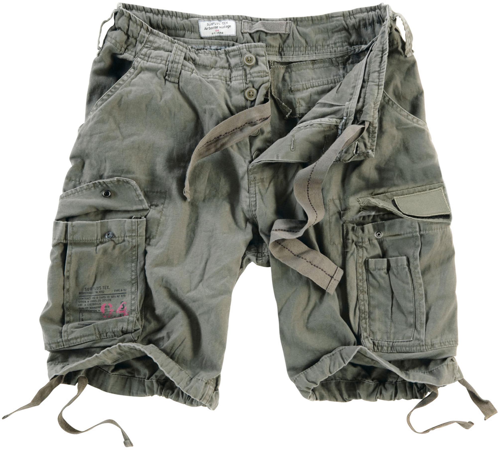 Surplus Airborne Vintage Patch Shorts olive 5XL Figure 3