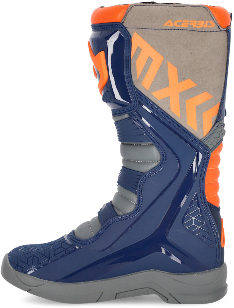 Acerbis X-Team Motocross Boots blue/grey 44 Figure 3