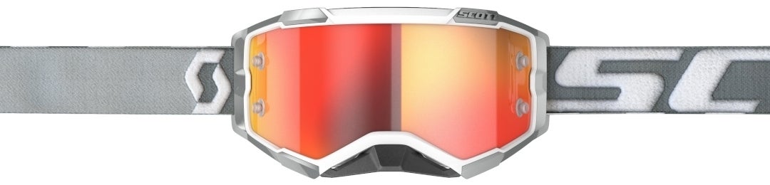 Scott Fury Chrome Motocross Goggles hvid/grå Figur 5