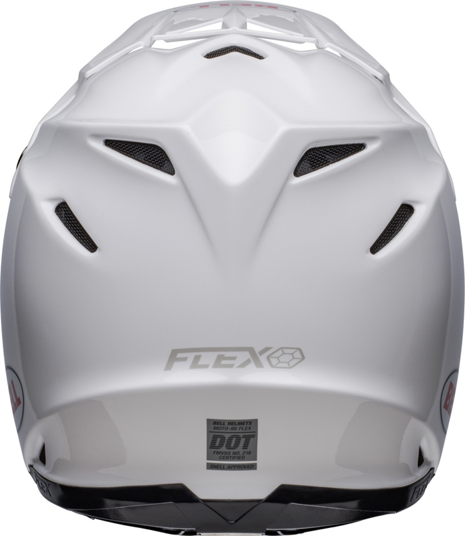 Bell Moto-9s Flex Solid Motocross Helmet white S Figure 3