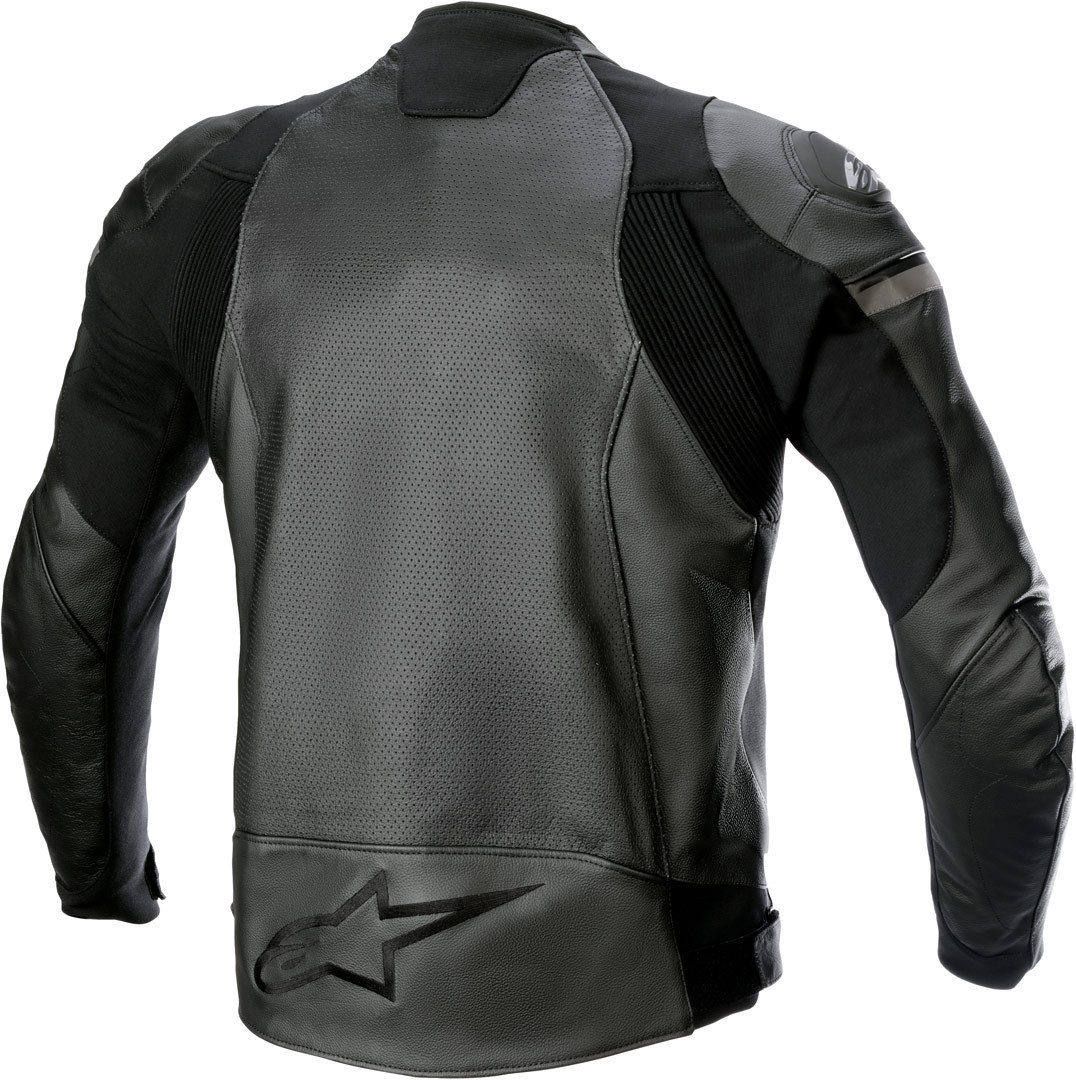 Alpinestars GP Force Airflow Motorcykel læderjakke Sort/sort 60 Figur 2