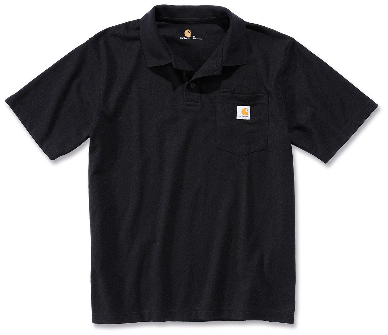 Carhartt Contractors Work Pocket Polo nero L Figura 1