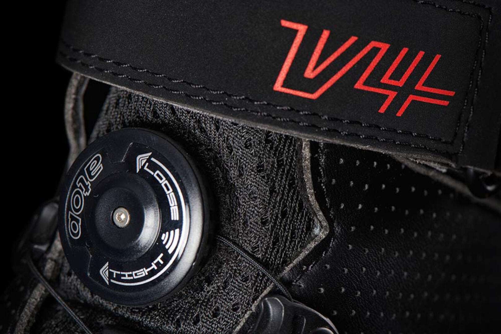 Furygan V4 Easy D3O Vented Pantofi de motocicletă Negru/Roșu 39 Figura 4