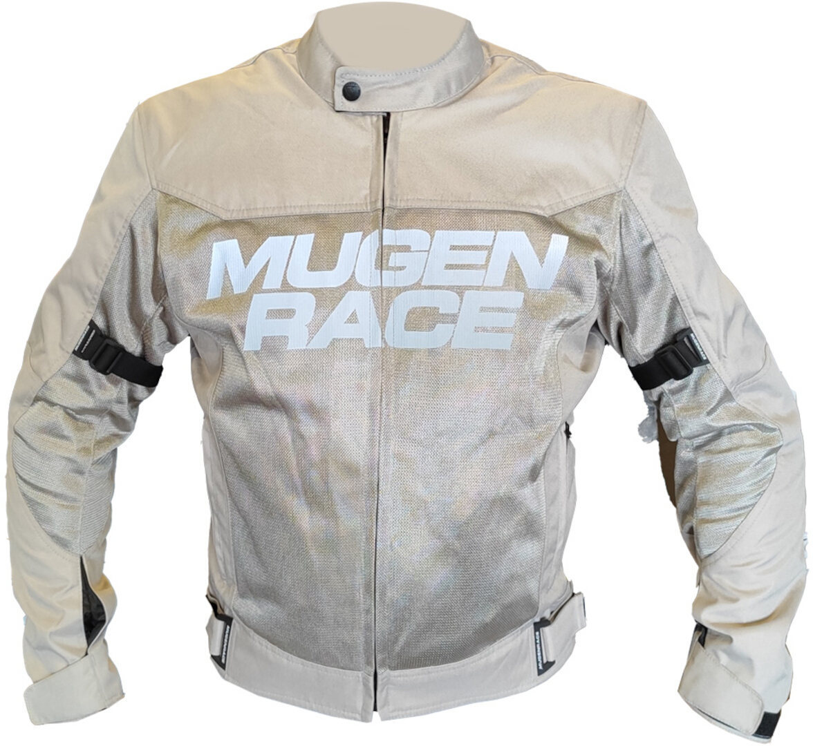 MUGENRACE Sunny Motorrad Textiljacke hellgrau 6XL Abbildung 1