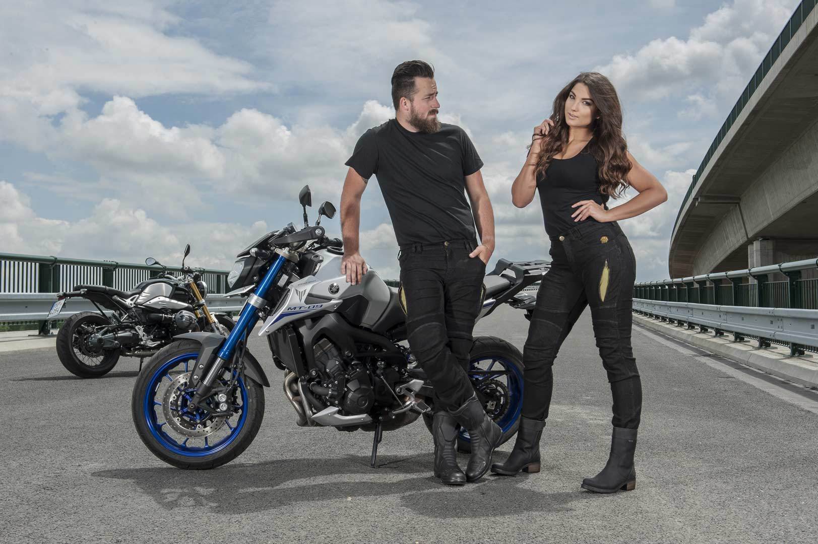 Trilobite Parado Black Motorcykel Jeans 46/30 Figur 3