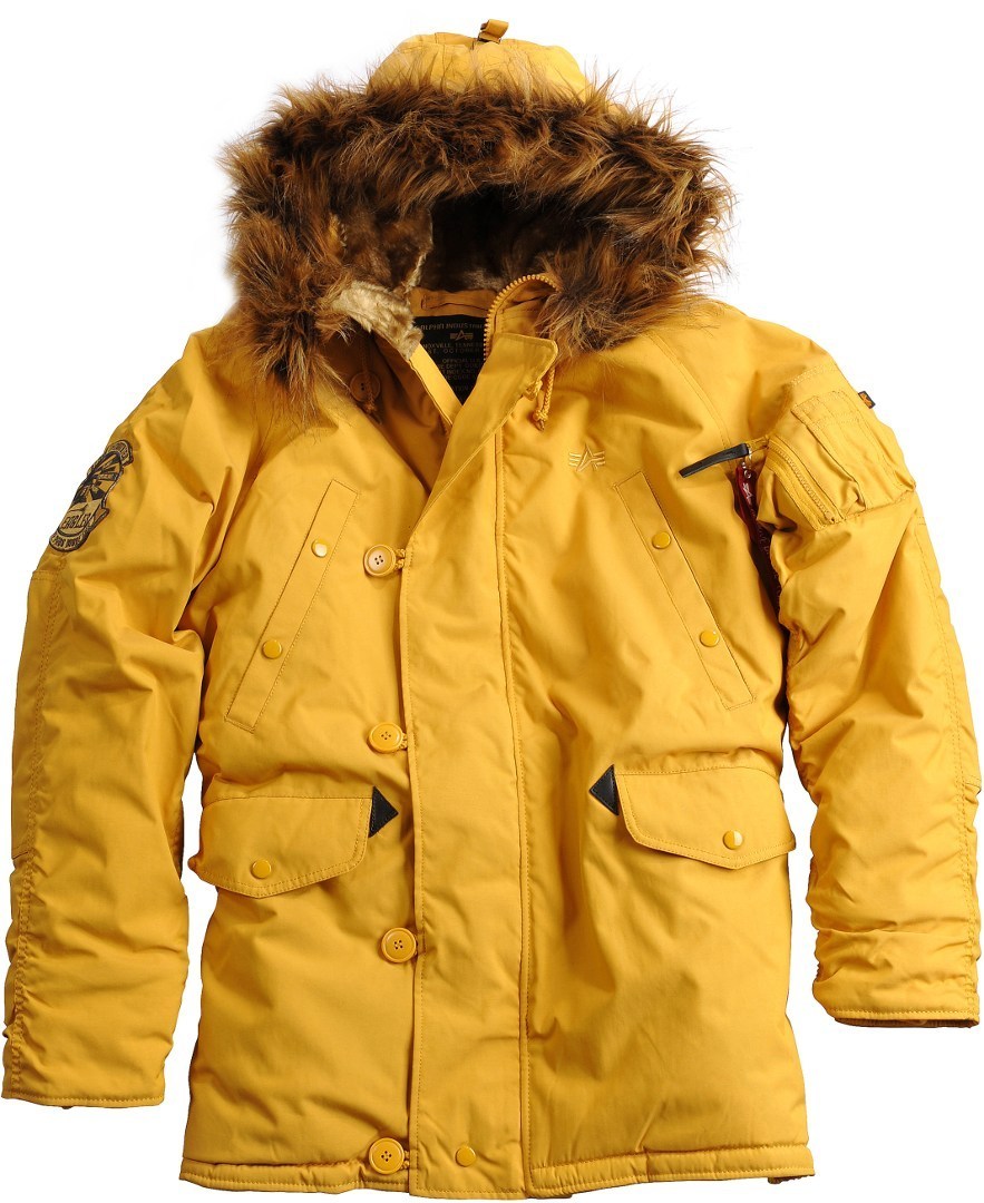 Alpha Industries Explorer Giacca giallo L Figura 1