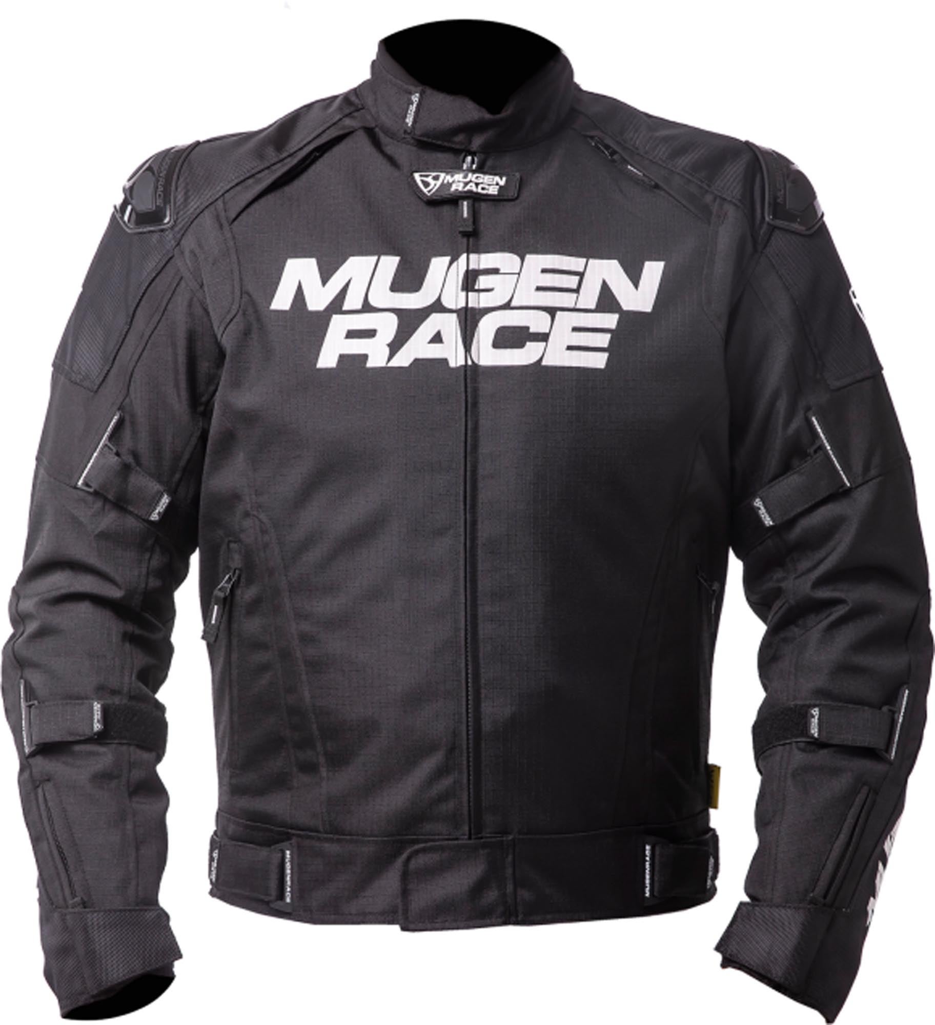 MUGENRACE Romano waterproof Motorcycle Textile Jacket black M Figure 3