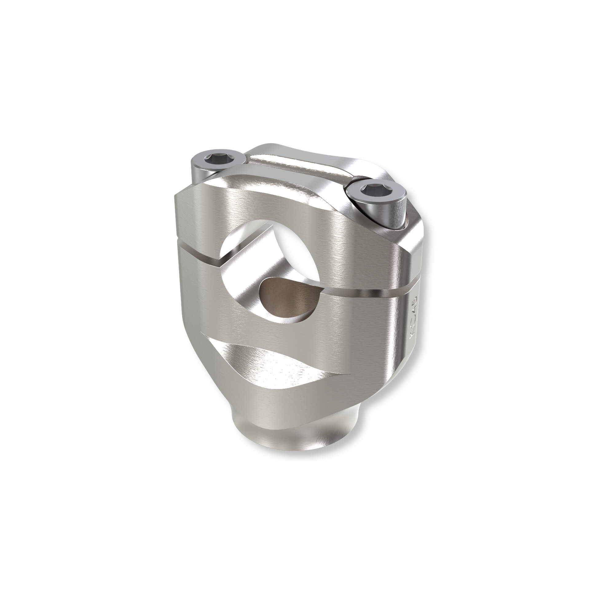LSL Universal Klemmbock Kit Ø 25,4 mm Silver L = 74 mm Figure 1