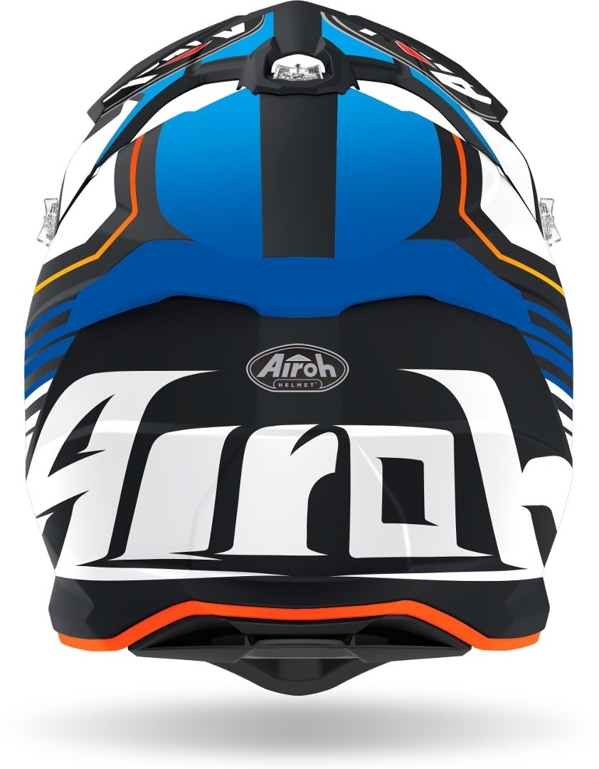 Airoh Strycker Shaded Carbon Casco motocross Blu opaco M (57/58) Figura 3