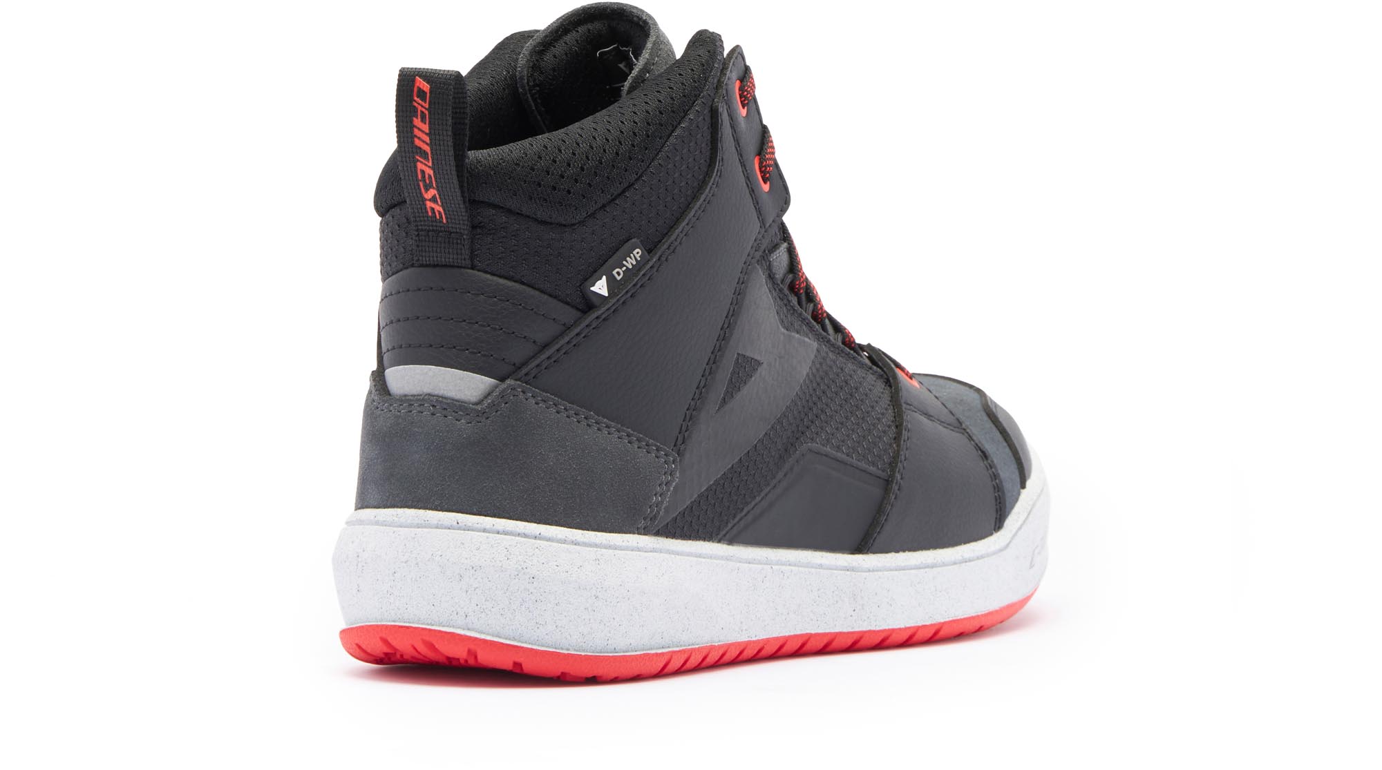 Dainese Suburb D-WP 2.0 Chaussures de moto imperméables Noir/Blanc/Rouge 40 Figure 3
