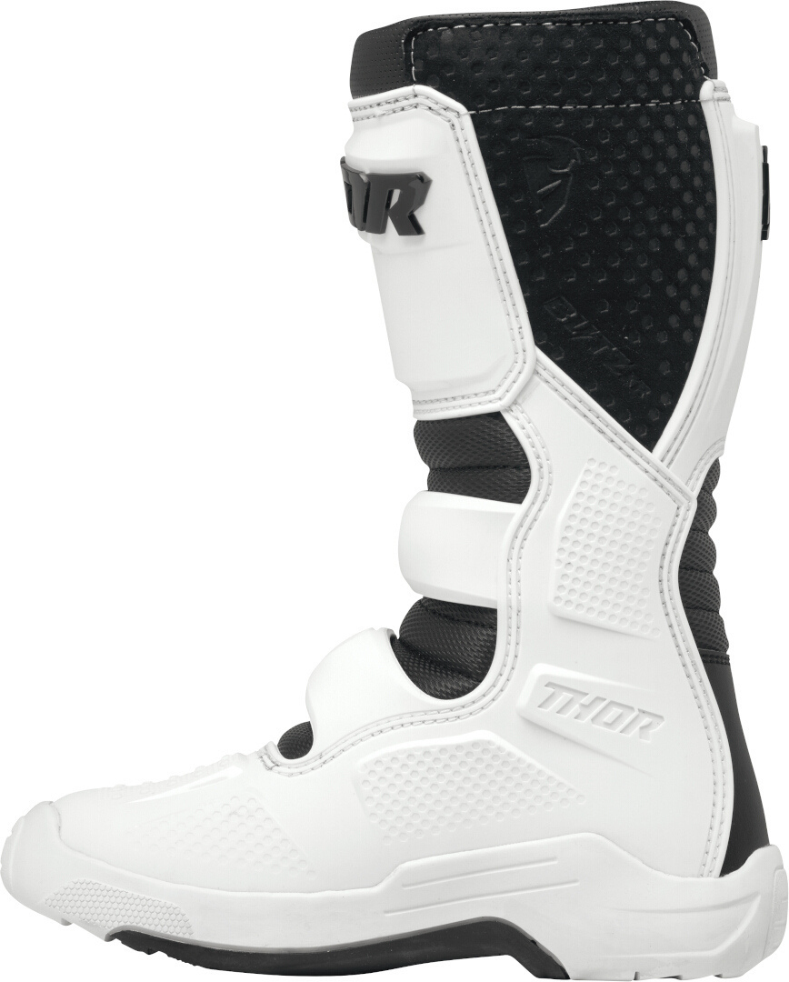 Thor Blitz XR MX Motokrosové boty pro mládež bílá/černá 6 Obrázek 3