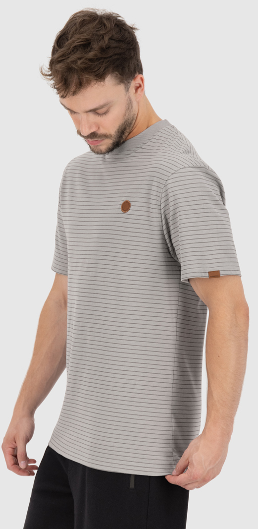 Alife And Kickin NicAK Z T-Shirt Tricou Gri S Figura 3