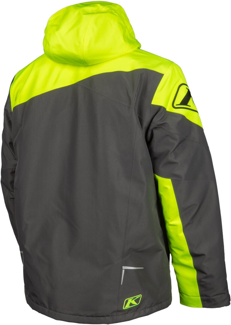 Klim Instinct 2022 Sneeuwscooter Jas donkergrijs/zwart/neongeel XXL Figuur 6