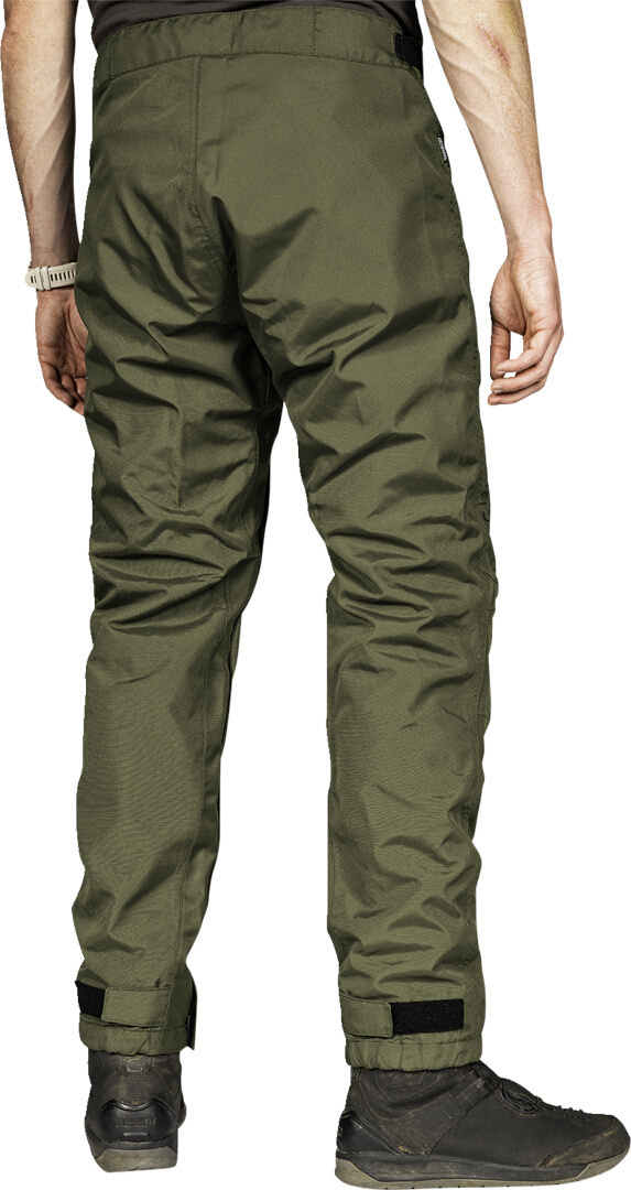 Icon PDX 3 waterproof Motorcycle Textile Pants olive XL Figure 4