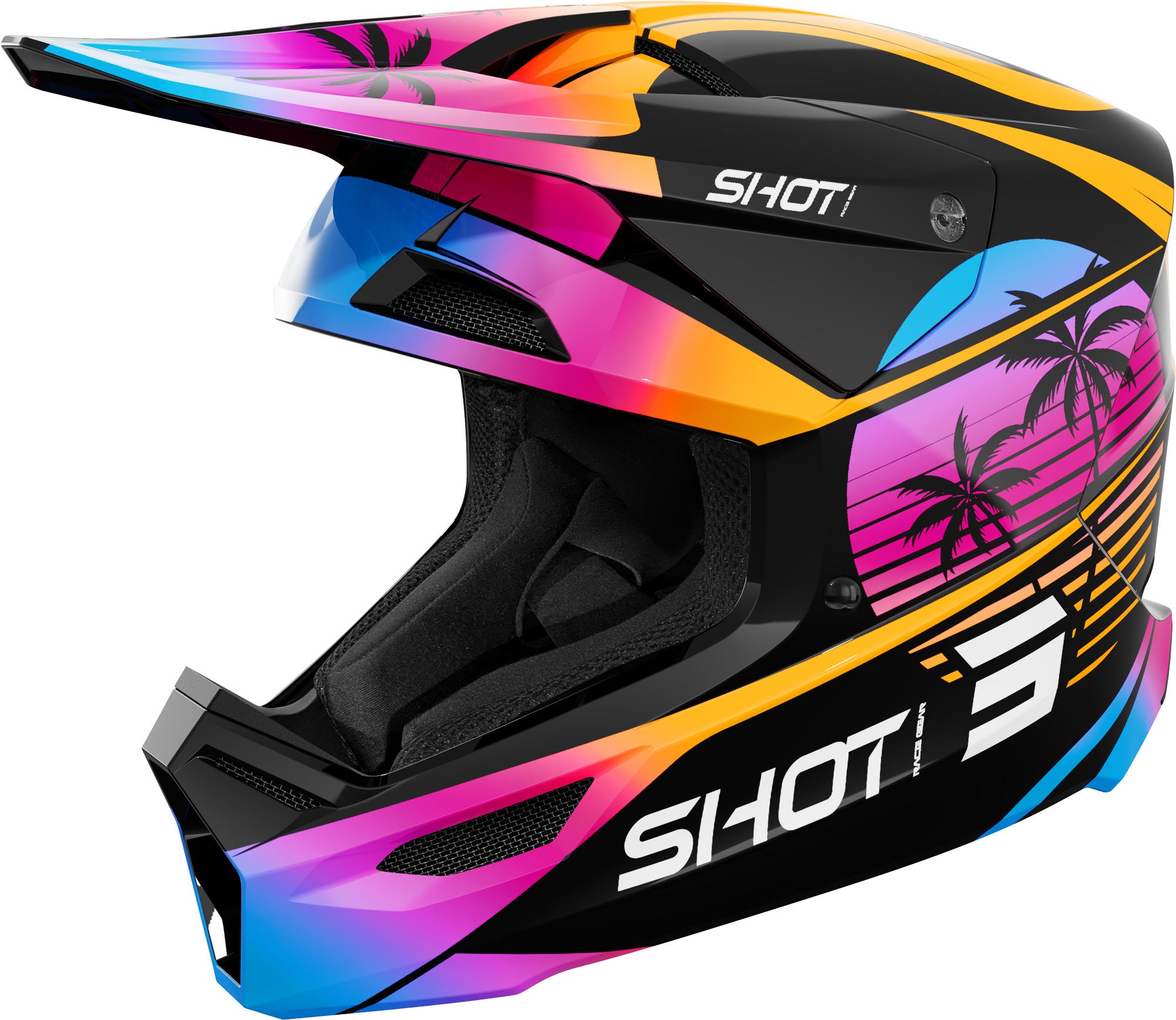 Shot Furious Miami Mips Capacete de motocross juvenil Artigo principal Figura 1