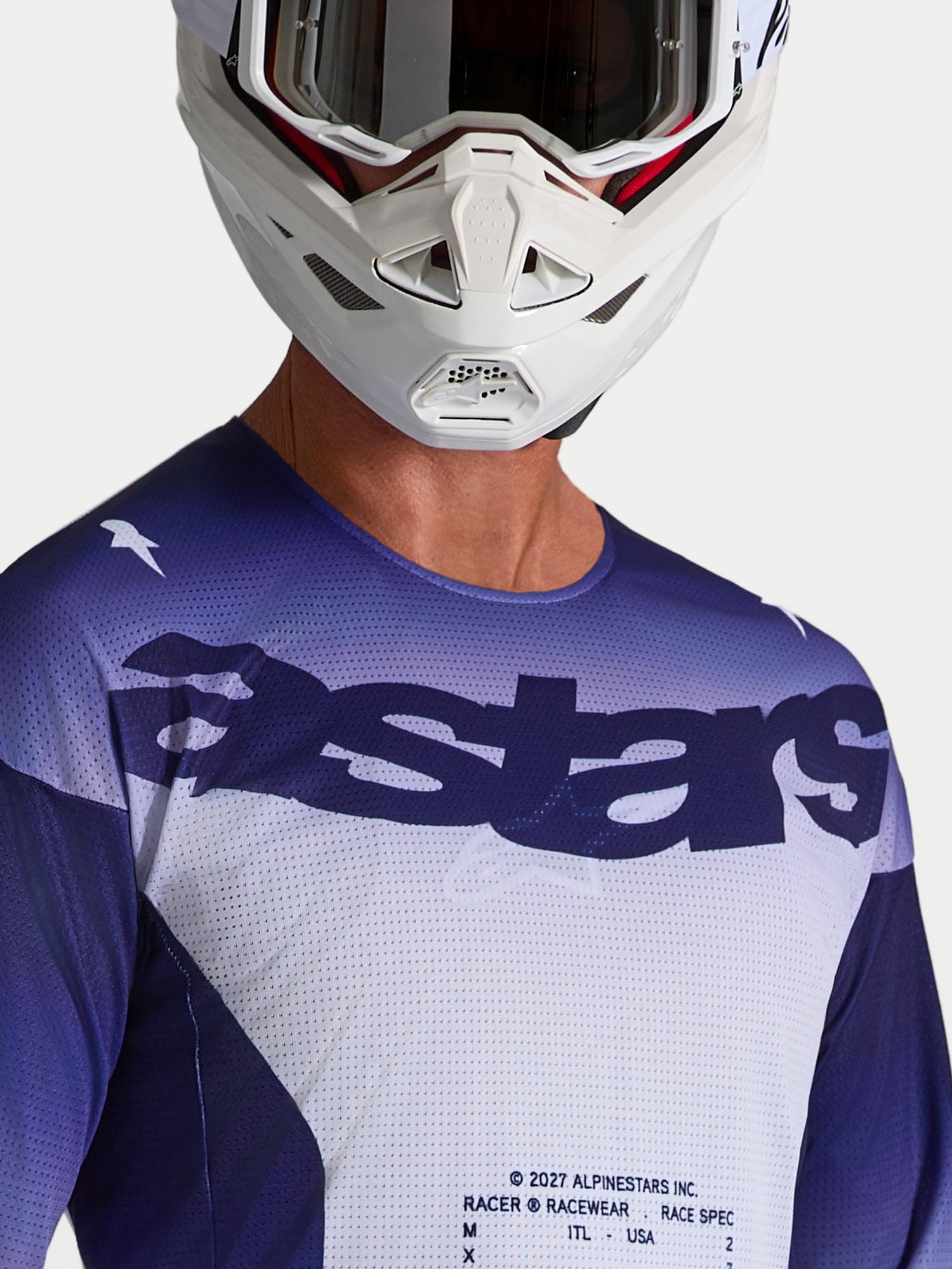 Alpinestars Racer Air Amber Motocrosstrøje S Figur 5