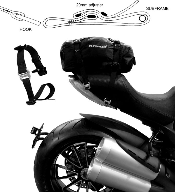 Kriega US Curele pentru cârlig Figura 2